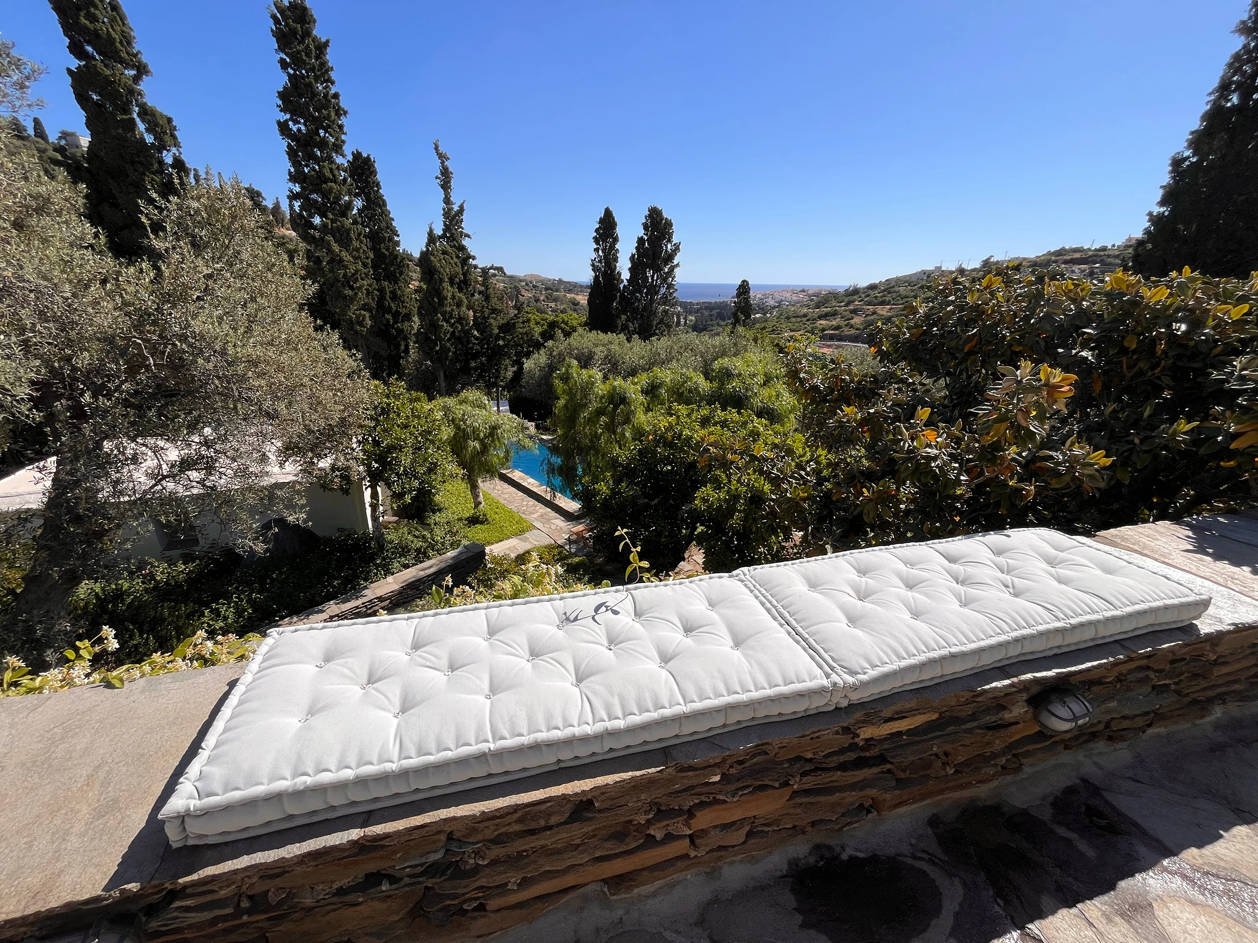Terrace with sea view